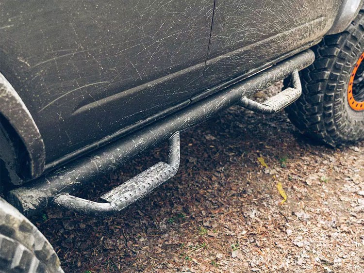 Ford Bronco Nerf Bars 4 Door HN2 Textured Black Havoc